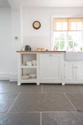 Worn Grey Antiqued Limestone Tiles
